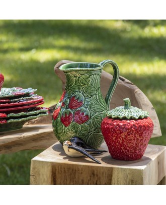 Carafa ceramica, Strawberries - BORDALLO PINHEIRO